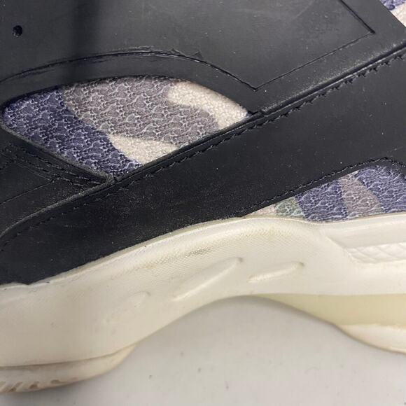 Steve Madden Isles2 Black Camo Sneakers Thick Sole Shoes Size 9 - Picture 3 of 16